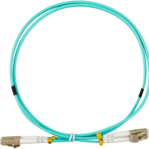 Патч-корд Rexant 50-2511-1 2x50/125 OM3 LC дуплекс-LC дуплекс 1м LSZH бирюзовый