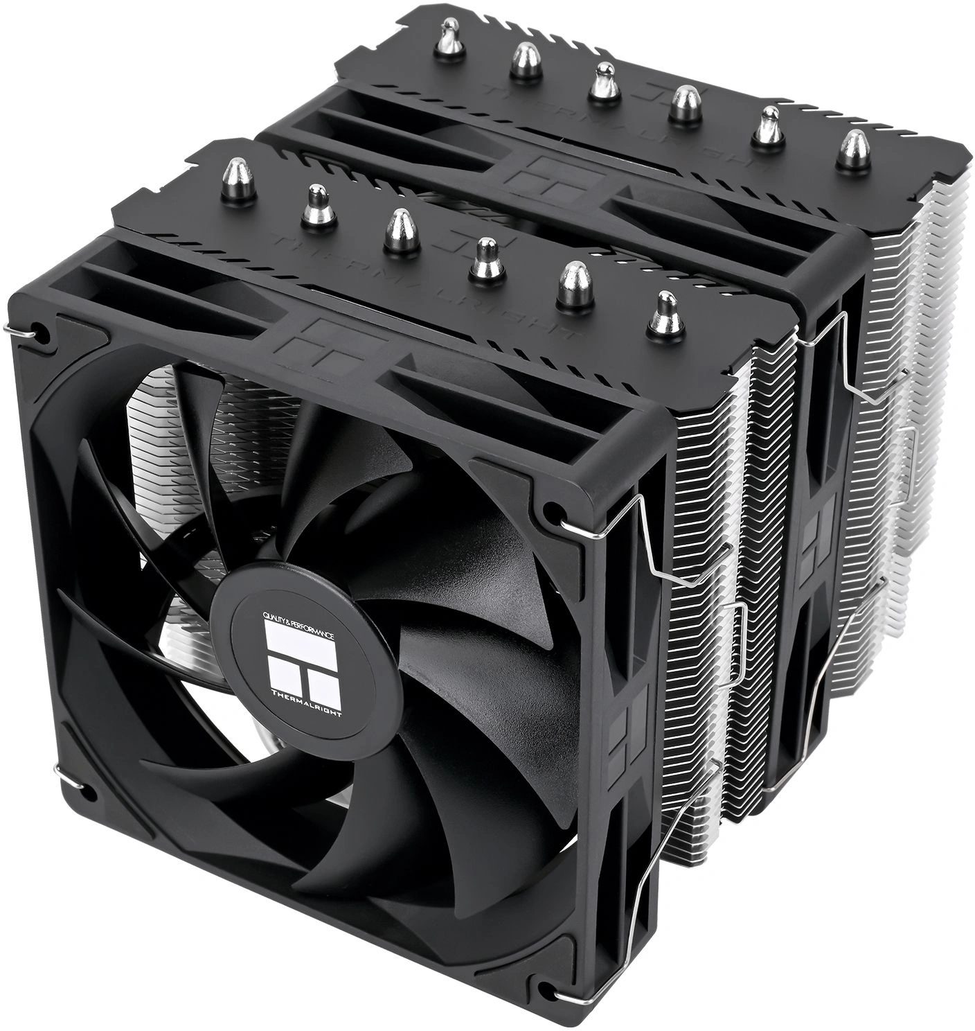 Устройство охлаждения(кулер) Thermalright Peerless Assassin 120 SE V2 Soc-AM5/AM4/1200/1700/1851 4-pin 25.6dB Al+Cu 730gr Ret (PA120-SE-V2)