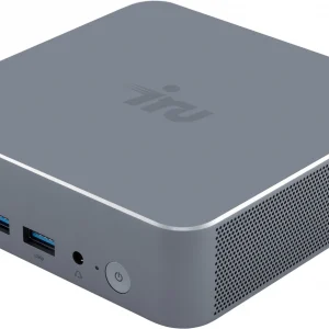 Неттоп IRU Tactio 515 i5 12450H (2) 16Gb SSD512Gb Iris Xe Windows 11 Pro 64 2xGbitEth WiFi BT 100W серый (RUS) (2195518)