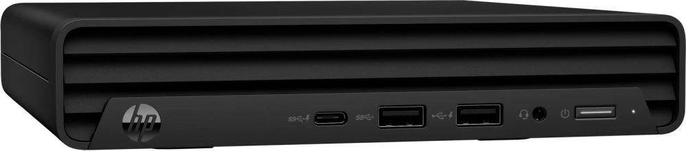 Неттоп HP 260 G9 Mini i3 1315U (1.2) 8Gb SSD256Gb UHDG FreeDOS GbitEth WiFi BT 65W kbNORUS мышь клавиатура черный (9H6E0ET)
