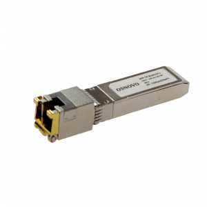 Трансивер / OSNOVO SFP-TP-RJ45(10G) / Трансивер/ OSNOVO SFP-TP-RJ45(10G) SFP+ модуль 10G Ethernet с разъемом RJ45. Скорость 10 Гбит/с. Расстояние передачи - 30 м. Размеры (ШхВхГ) 13,8x13,7x68мм. Рабочая температура 0…+70°С.