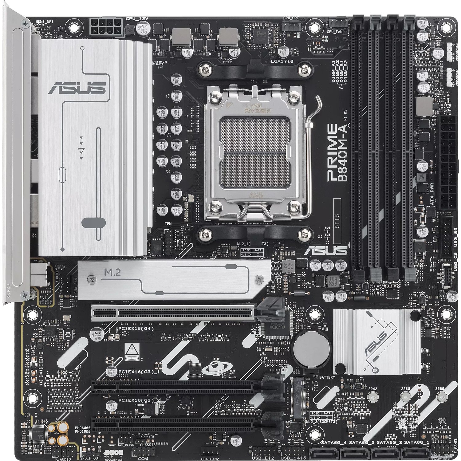 Материнская плата / ASUS 90MB1J10-M0EAYC / Материнская плата/ PRIME B840M-A-CSM