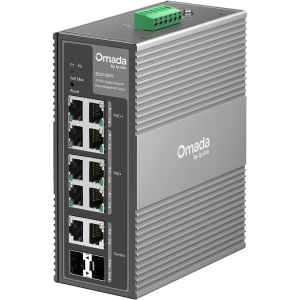 Коммутатор / TP-Link IES210GPP / Коммутатор/ Omada 10-Port Gigabit Industrial Easy Managed Switch with 6-Port PoE+ and 2-Port PoE++