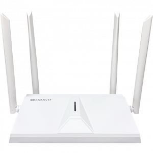 Маршрутизатор / Origo OWR1830AXG/A2A / Маршрутизатор/ Двухдиапазонный Wi-Fi 6 маршрутизатор AX1800, 1x1000Base-T WAN, 3x1000Base-T LAN, 4 внешние антенны 5 dBi