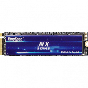 Твердотельный накопитель / SHENZHEN KINGSPEC ELECTRONICS TECHNOLOGY CO LTD NX-4TB 2280 / Твердотельный накопитель/ Kingspec SSD NX-4096 2280, 4096GB, M.2(22x80mm), NVMe, PCIe 3.0 x4, 3D QLC, R/W 3600/3200MB/s, IOPs 380 000/320 000, TBW 1920, DWPD 0.4 (3 года)