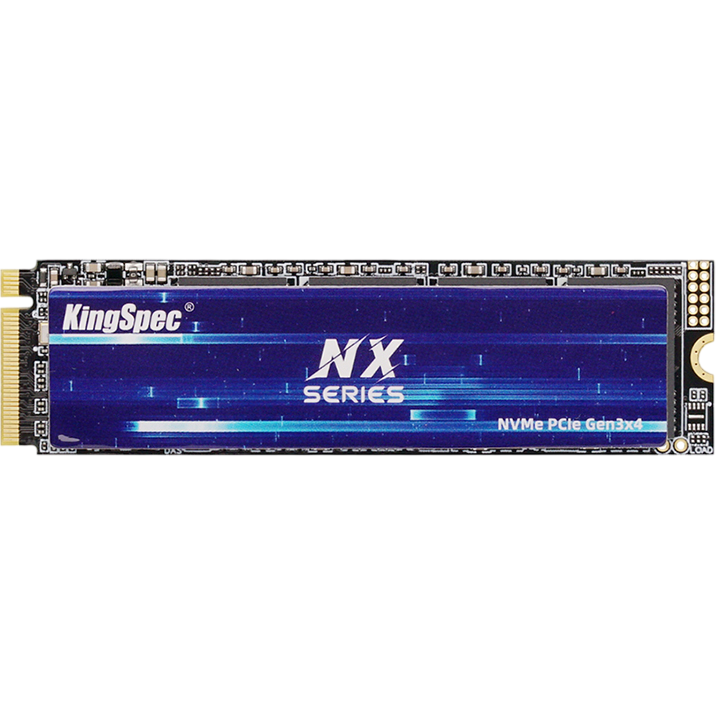 Твердотельный накопитель / SHENZHEN KINGSPEC ELECTRONICS TECHNOLOGY CO LTD NX-4TB 2280 / Твердотельный накопитель/ Kingspec SSD NX-4096 2280, 4096GB, M.2(22x80mm), NVMe, PCIe 3.0 x4, 3D QLC, R/W 3600/3200MB/s, IOPs 380 000/320 000, TBW 1920, DWPD 0.4 (3 года)