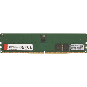 Память оперативная / Kingston KVR56U46BD8-32SPBK / Память оперативная/ Kingston 32GB 5600MT/s DDR5 Non-ECC CL46 DIMM 2Rx8 bulk