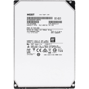 Жесткий диск / WD HUH728080ALE604 / Жесткий диск/ RECERTIFIED HDD HGST SATA Server 8Tb Ultrastar 7200 6Gb/s 128MB 0F23668 1 year warranty RECERTIFIED