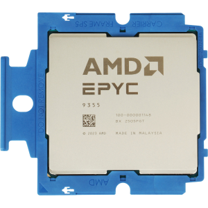 Процессор серверный / AMD 100-000001148 / Процессор серверный/ CPU SP5 AMD EPYC 9355 (32C/64T, 3.55/4.4GHz, 256MB, 280W) OEM