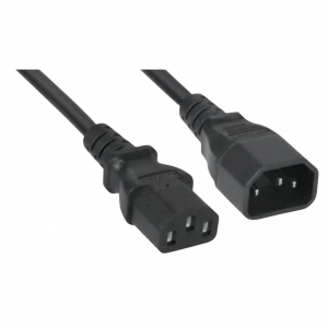 кабель питания / Foxline FL-PWRC-C13-C14 / кабель питания/ C13-C14 cable 1.5m
