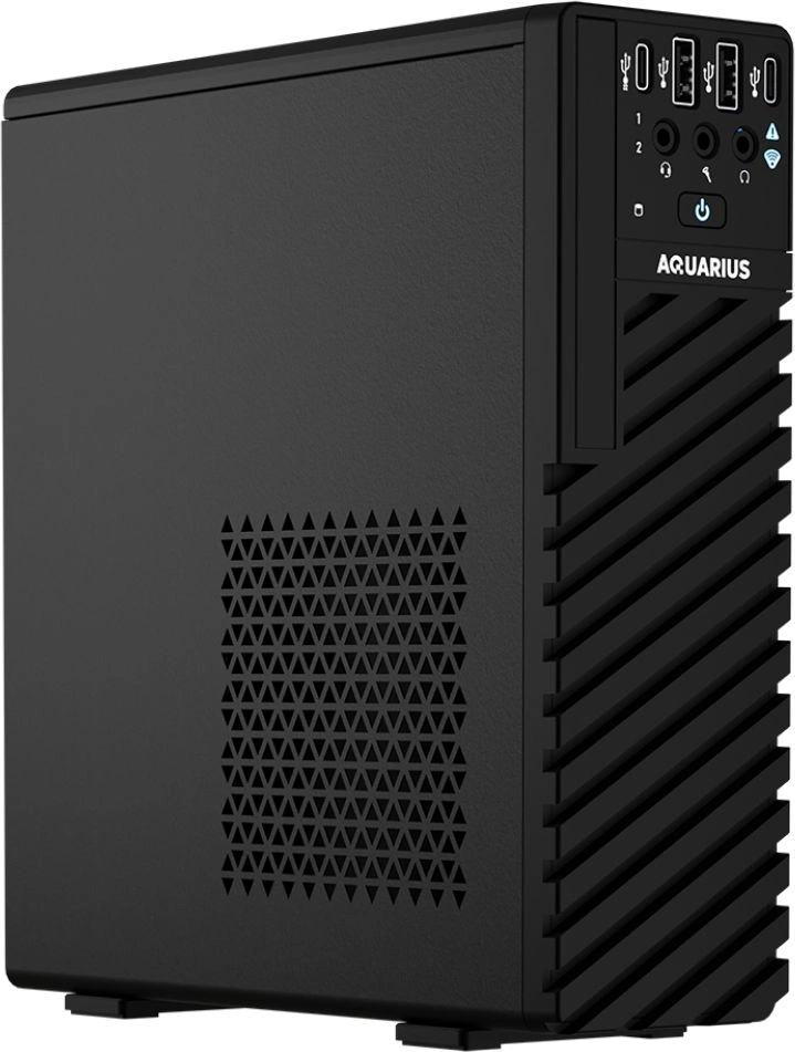 ПК Aquarius Aquarius Pro P30 K51 USFF1 USFF i5 12400 16Gb SSD512Gb noOS Eth WiFi 180W мышь клавиатура (P-P30K511M25116H151F02NWNFTNN3)