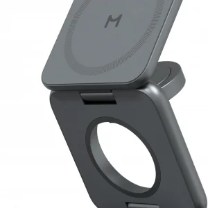 Беспроводное зар./устр. Magssory fold pro 23W 3A+2.22A (PD+QC+QI) USB Type-C для Apple темно-синий (WCH063M)