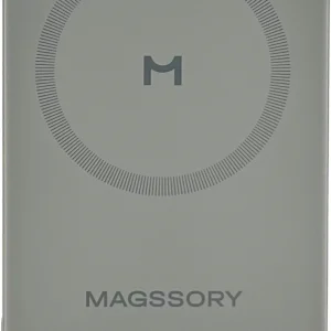 Мобильный аккумулятор Magssory PBN022 10000mAh QC4.0/PD3.0 15W 3A USB-C беспров.зар. титановый
