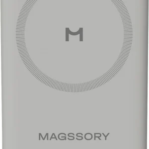 Мобильный аккумулятор Magssory PBN013t 10000mAh QC/PD 15W 3A USB-C беспров.зар. титановый