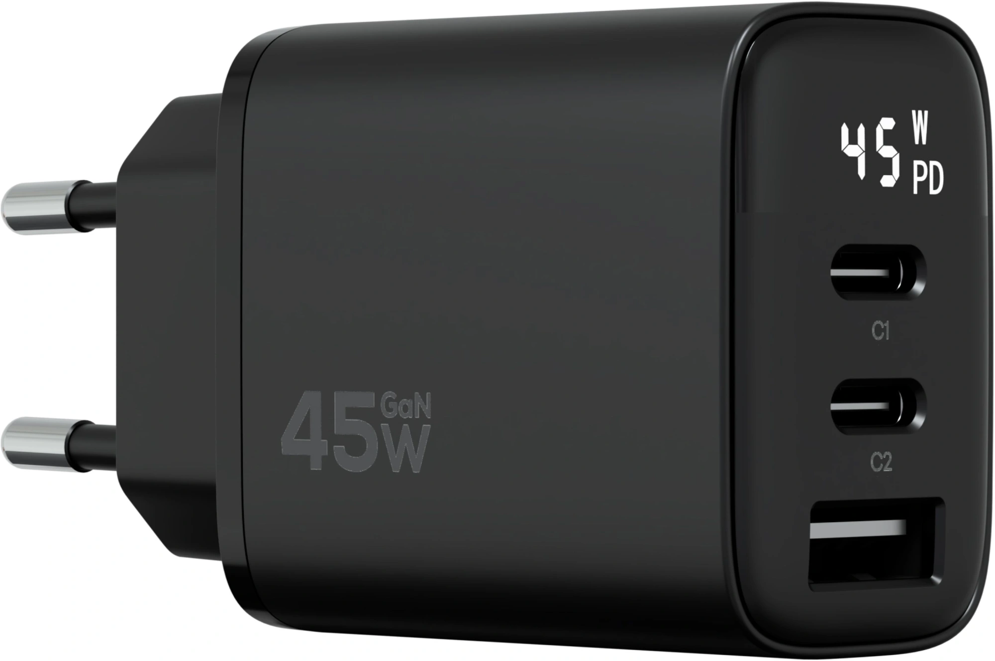 Сетевое зар./устр. Magssory ACH008 45W 3.25A (PD3.0+PPS+QC4+AFC+FCP+SCP) универсальное черный