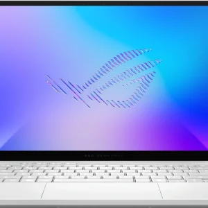 Ноутбук Asus ROG Zephyrus G14 GU405AR-SY018 Core Ultra 9 386H 32Gb SSD1Tb NVIDIA GeForce RTX5070Ti 12Gb 14" OLED 3K (2880x1800) без ОС white WiFi BT Cam Bag (90NR0P93-M000X0)
