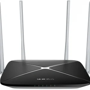 Роутер Mercusys MB135-4G AC1200 10/100BASE-TX/3G/4G cat.4 черный