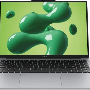 Ноутбук Digma Chronos Core 5 210H 16Gb SSD512Gb Intel Graphics 16" IPS WUXGA (1920x1200) Windows 11 Pro silver WiFi BT Cam 6500mAh (DN16P5-ADXW02)
