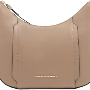 Сумка кросс-боди женская Piquadro Circle BD6657W92/TOBLU бежевая/голубая натур.кожа