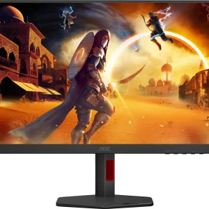 Монитор AOC 27" U27G4R черный/красный IPS LED 16:9 HDMI матовая HAS Piv 400cd 178гр/178гр 3840x2160 160Hz G-Sync DP 4K USB 6.35кг