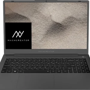 Ноутбук Machcreator One R6 Ryzen 5 7430U 16Gb SSD512Gb AMD Radeon Graphics 16" IPS FHD (1920x1200) Windows 11 Pro grey WiFi BT Cam 4825mAh (JJ00G000HRU)