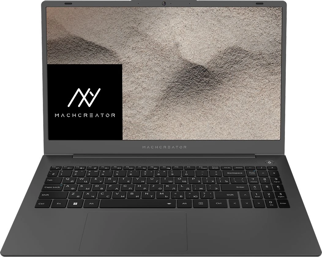 Ноутбук Machcreator One R6 Ryzen 5 7430U 16Gb SSD512Gb AMD Radeon Graphics 16" IPS FHD (1920x1200) Windows 11 Pro grey WiFi BT Cam 4825mAh (JJ00G000HRU)
