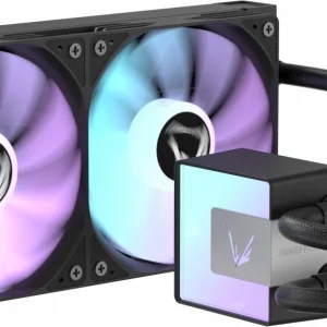 Система водяного охлаждения Formula Ice Jet Glow 240 ARGB Soc-AM5/AM4/1200/2066/1700/1851 черный 4-pin 1-27.2dB Al+Cu 310W Ret (ICE JET GLOW 240 BK)