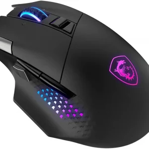 Мышь MSI VERSA PRO W + MOUSE DOCK PRO черный оптическая 26000dpi беспров. BT/Radio USB (S12-4301370-CLA)