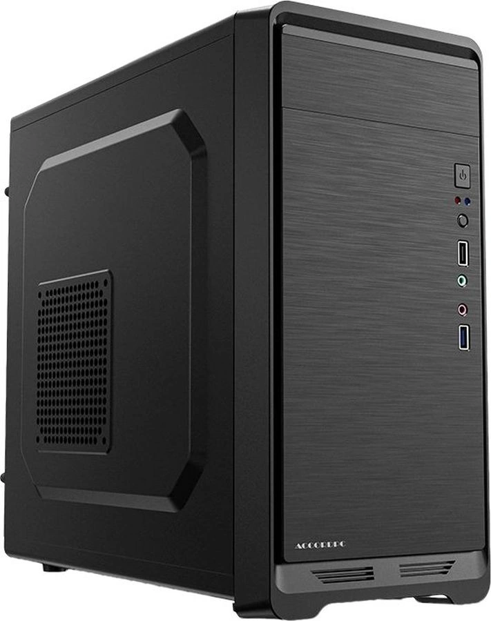 Корпус Accord ACC-811 черный без БП mATX 1x80mm 1x92mm 3x120mm 1xUSB2.0 1xUSB3.0 audio bott PSU