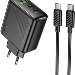 Сетевое зар./устр. Hoco CS26A Article 45W 3A (PD+QC) черный (PD45W)