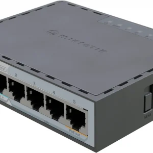 Роутер MikroTik hEX S (2025) (E60IUGS) 10/100/1000BASE-TX/SFP