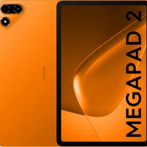 Планшет Tecno MegaPad 2 T1103 G99 2.0 8C RAM8Gb ROM256Gb 10.95" IPS 2560x1600 4G Android 16 оранжевый 8Mpix 8Mpix BT WiFi microSD 2Tb 8200mAh 1776hrs