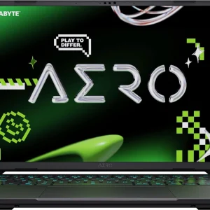 Ноутбук Gigabyte Aero X16 1VH Ryzen AI 7 350 16Gb SSD512Gb NVIDIA GeForce RTX 5060 8Gb 16" IPS QHD+ (2560x1600) без ОС black WiFi BT Cam (1VH93KZC93AD)