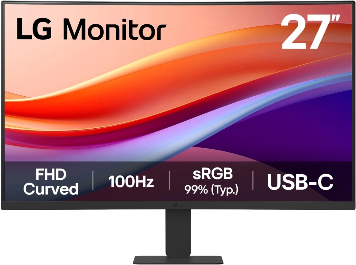 Монитор LG 27" 27U421A-B черный VA LED 5ms 16:9 HDMI M/M матовая 3000:1 250cd 178гр/178гр 1920x1080 100Hz FHD USB 3.72кг