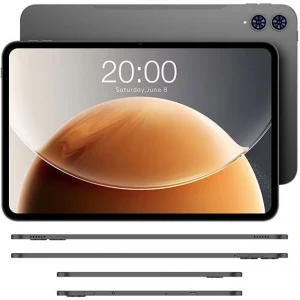 Планшет Teclast T65(A7D5) T7280 (2.2) 8C RAM6Gb ROM128Gb 13.4" IPS 1920x1200 4G Android 16 черный 13Mpix 5Mpix BT WiFi microSD 1Tb 8000mAh 10.5hr