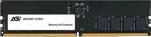 Память DDR5 16GB 5600MHz AGi AGI560016UD238-ST UD238 Tray PC5-44800 CL40 DIMM 288-pin 1.1В Tray