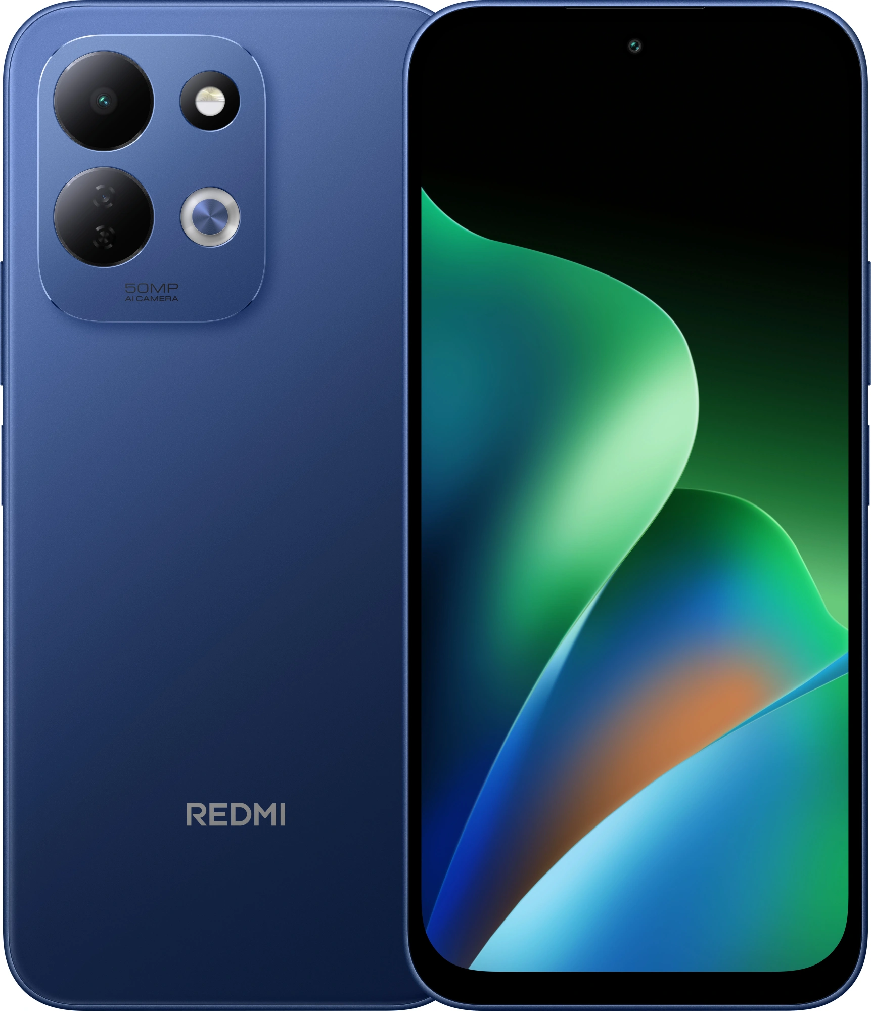 Смартфон Xiaomi Redmi 17 256Gb 8Gb синий моноблок 3G 4G 2Sim 6.9" 720x1600 Android 16 50Mpix 802.11 a/b/g/n/ac NFC GPS Protect FM microSD max2048Gb