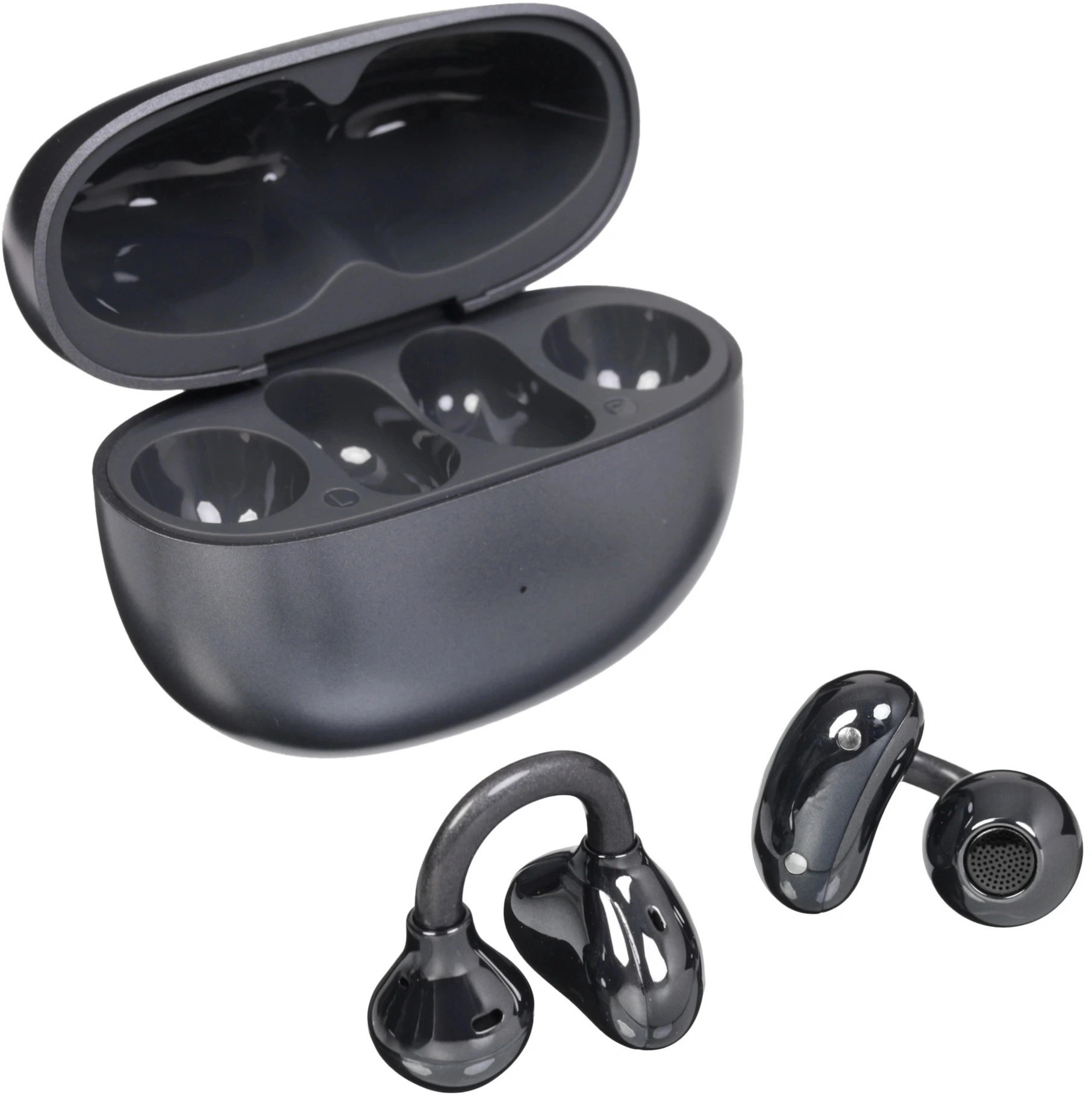 Гарнитура внутриканальные Tecno Freehear 2 OW02 черный беспроводные bluetooth клипса (OW02 BLACK)