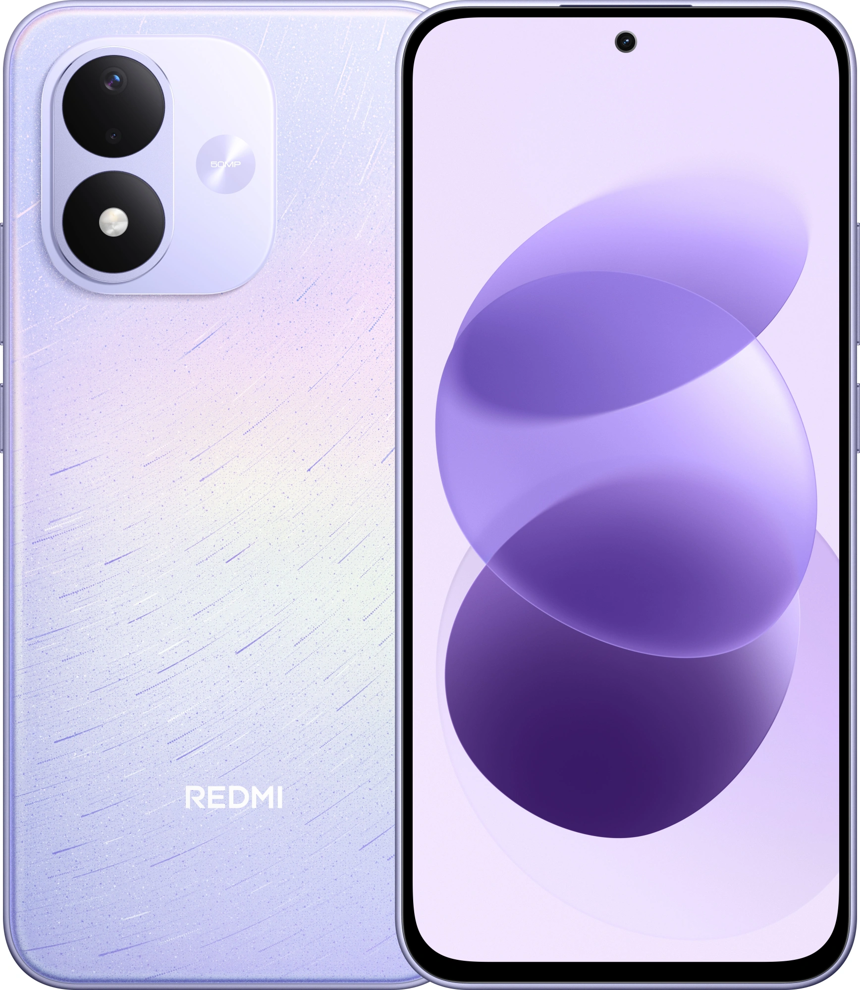 Смартфон Xiaomi Redmi Note 17 128Gb 4Gb фиолетовый моноблок 3G 4G 7" Android 16 802.11 a/b/g/n/ac NFC GPS