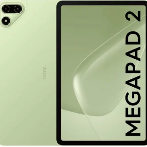 Планшет Tecno MegaPad 2 T1103 G99 (2.2) 8C RAM6Gb ROM128Gb 10.95" IPS 2560x1600 4G Android 16 зеленый 8Mpix 8Mpix BT WiFi microSD 2Tb 8200mAh 1776hrs