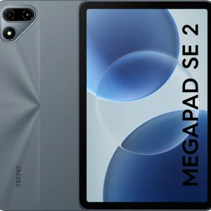 Планшет Tecno MegaPad SE 2 T1002W MT8786 (2.0) 8C RAM4Gb ROM256Gb 9.65" IPS 2048x1280 Android 16 серый 8Mpix 8Mpix BT WiFi microSD 2Tb 7000mAh 147hr