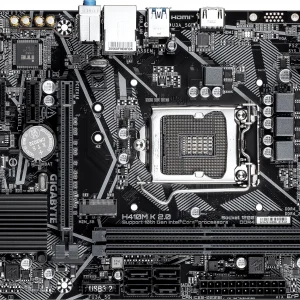 Материнская плата Gigabyte H410M K 2.0 Soc-1200 Intel H410 2xDDR4 mATX AC`97 8ch(7.1) GbLAN+HDMI