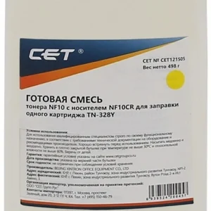 Тонер Cet CET121505 желтый бутылка 486гр. для принтера bizhub C250i, bizhub C300i, bizhub C360i, DEVELOP: ineo+ 250i, ineo+ 300i, ineo+ 360i
