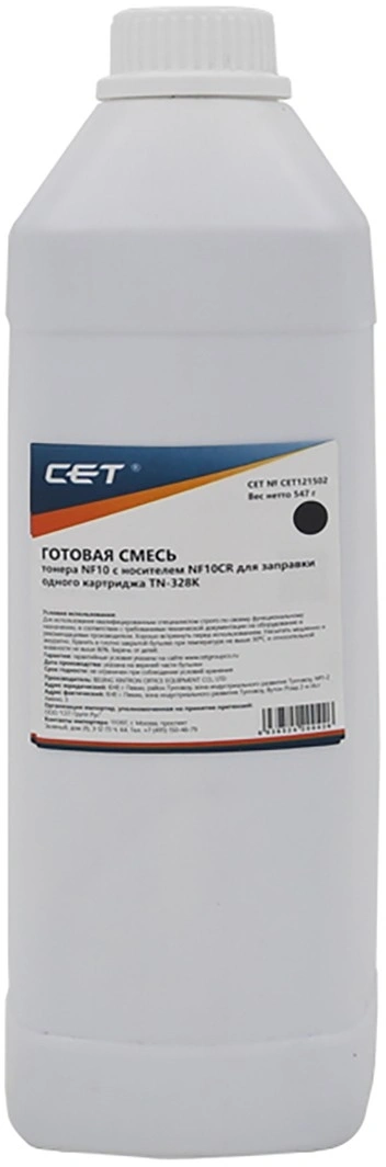Тонер Cet CET121502 черный бутылка 486гр. для принтера bizhub C250i, bizhub C300i, bizhub C360i, DEVELOP: ineo+ 250i, ineo+ 300i, ineo+ 360i