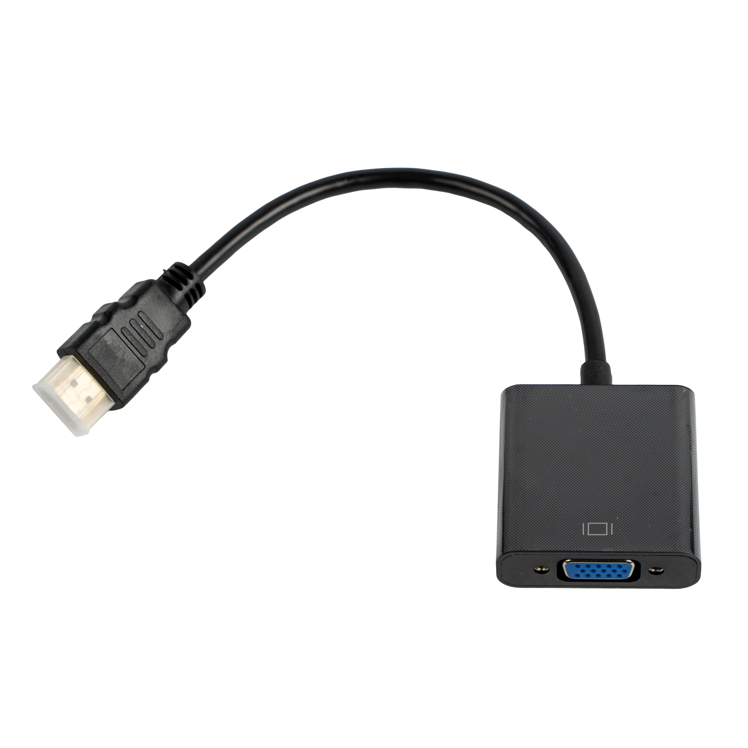 Переходник для подключения второго монитора к POS101 j6412 HDMI (M) -VGA (F)
