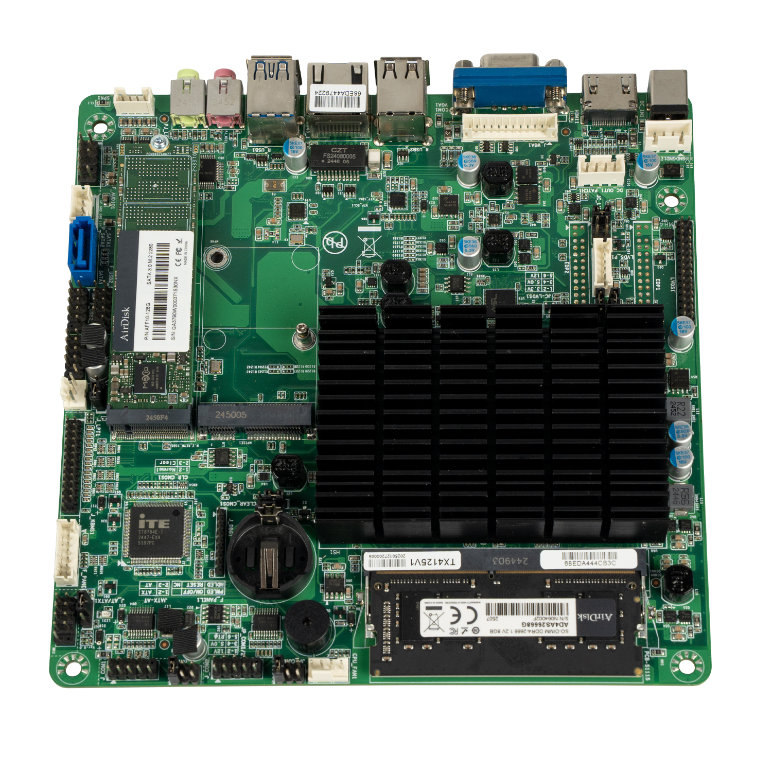 Материнская плата J4125 для Poscenter Atlas 15" (SEAVO-J4125-LVDS)