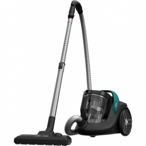 Пылесос безмешковый Tefal / Tefal TW7B32EA / Пылесос безмешковый Tefal/ Пылесос безмешковый Tefal, объем пылесборника 2.5 л, механическое управление/управление на ручке, сухая уборка, индикация заполнения пылесборника, уровень шума до 73 дБ, цвет черно-зеленый