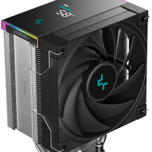 DEEPCOOL AK500S DIGITAL SE LGA20XX/1700/1200/115X/AM5/AM4 (12шт/кор, TDP 240W, PWM, Fan 120mm, 5 тепл. трубок, Copper Base, черный) RET (R-AK500S-BKADMN-GJD)