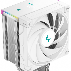DEEPCOOL AK500S DIGITAL SE WH LGA20XX/1700/1200/115X/AM5/AM4 (12шт/кор, TDP 240W, PWM, Fan 120mm, 5 тепл. трубок, Copper Base, белый) RET (R-AK500S-WHADMN-GJD)