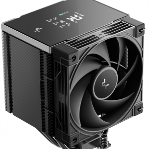 DEEPCOOL AK500 G2 DIGITAL NYX LGA1851/1700/1200/115X/AM5/AM4 (9шт/кор, TDP 240W, PWM, Fan 120mm, 5 тепл. Трубок, Copper Base, черный) RET (R-AK500G2-BKNNMN-GJD-1)